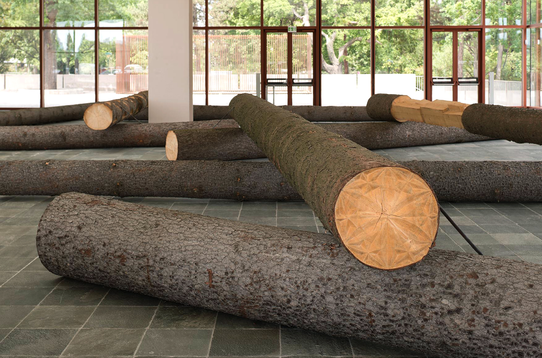 Holzbau Scharf ertikale Anstrengung 4